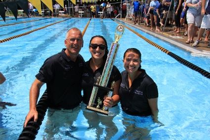 Dolphins Coaches in pool 2016 