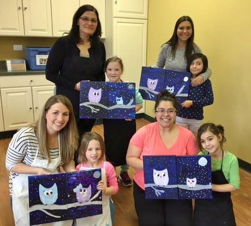 Mommy and Me Painting