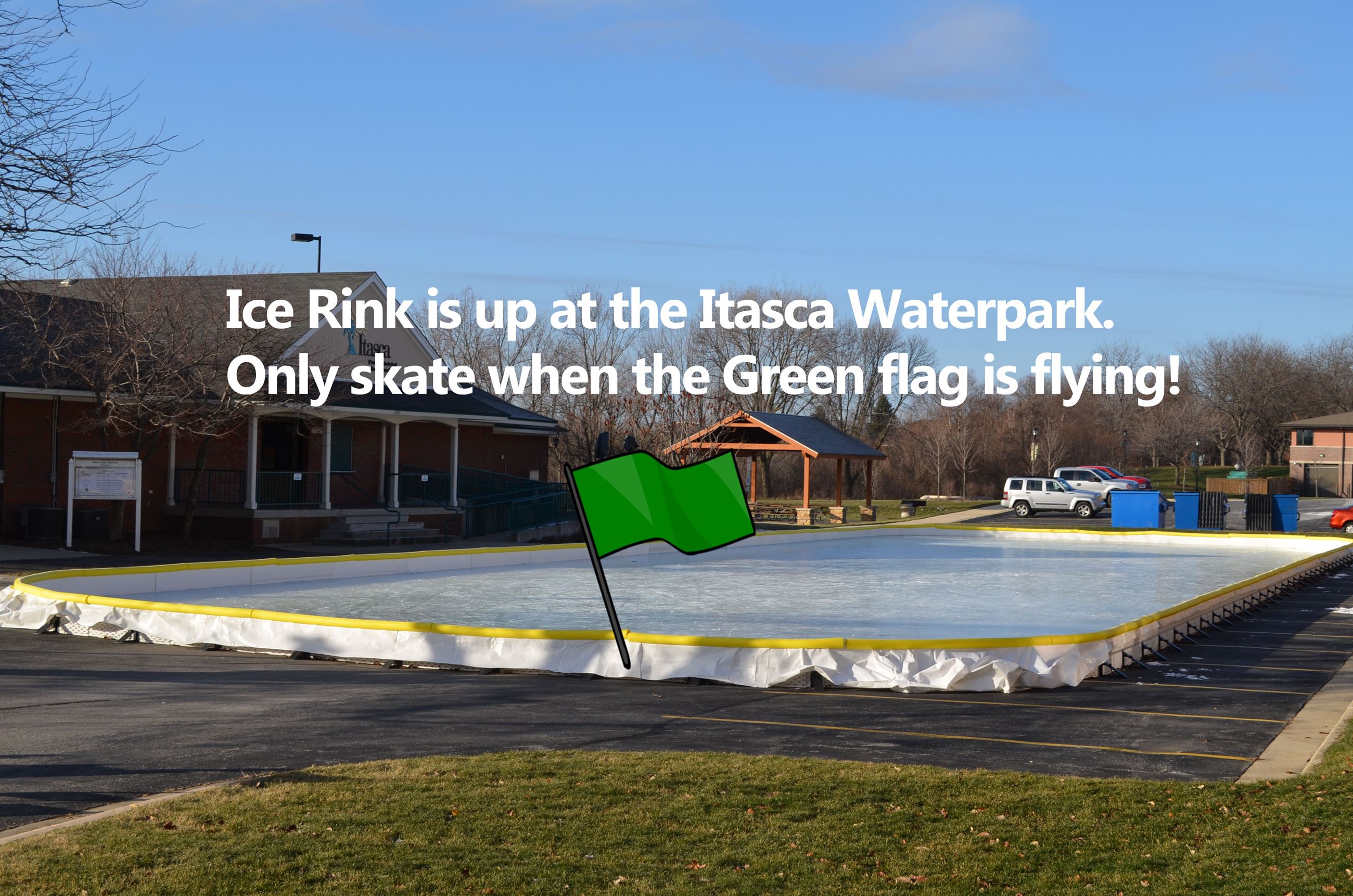 Ice Rink is up Green Flag 2018
