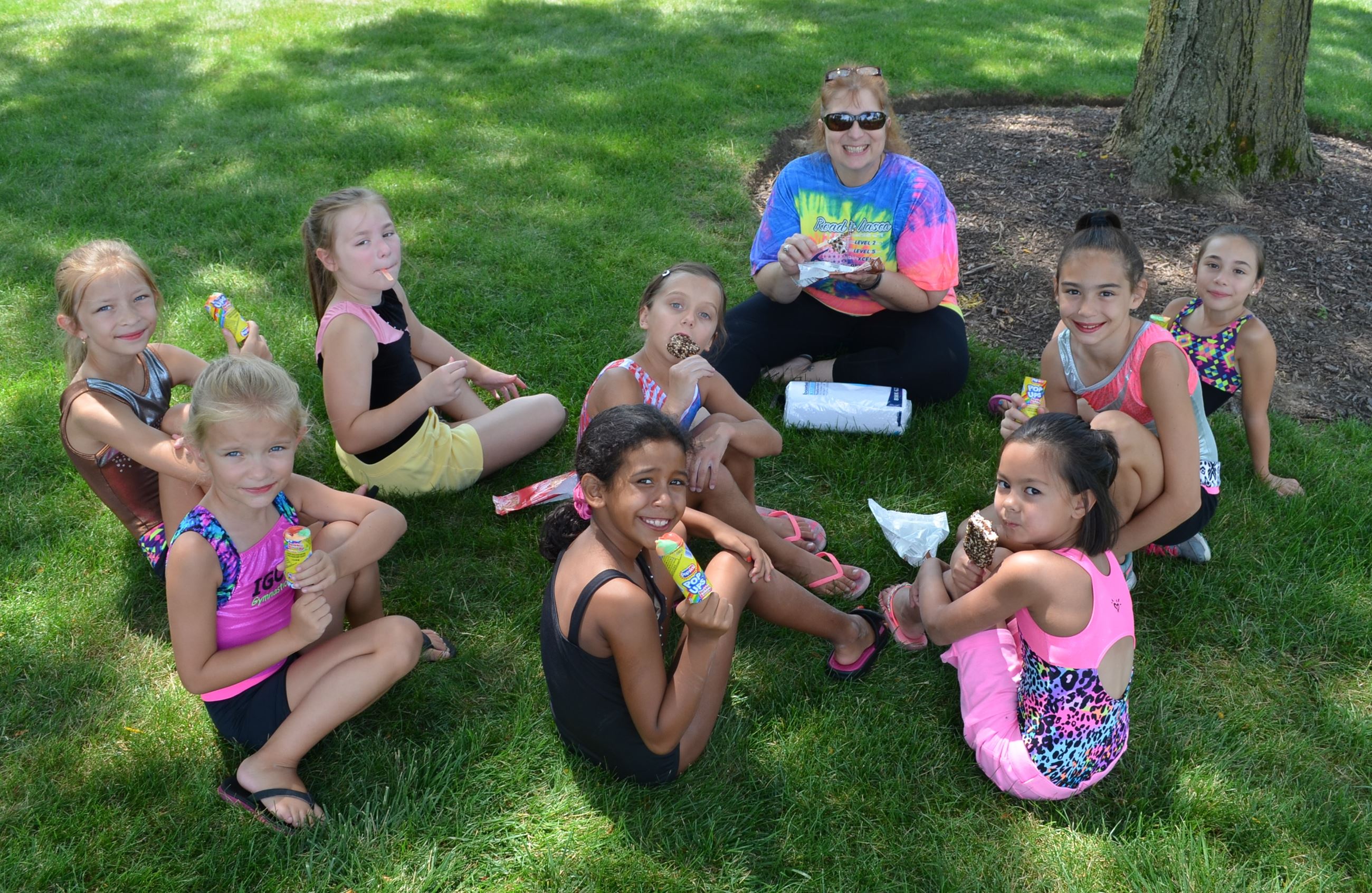 Marilyn and Gymnasts