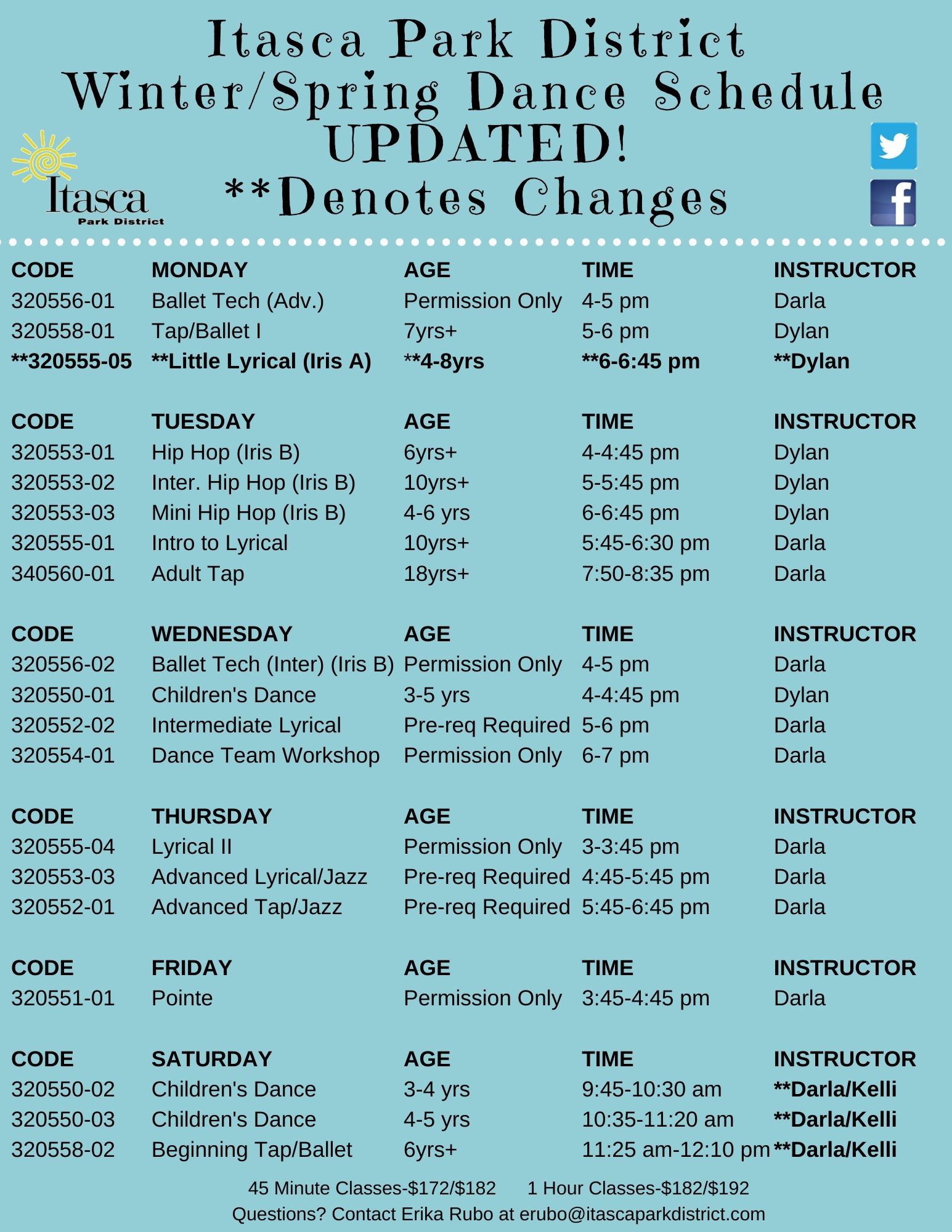 Dance Schedule Winter_Spring  2020 Rev